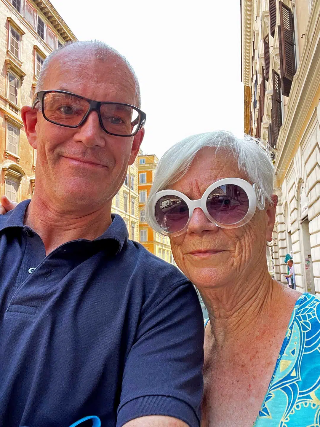 Your hosts Walt and Wendy and why we love Italy